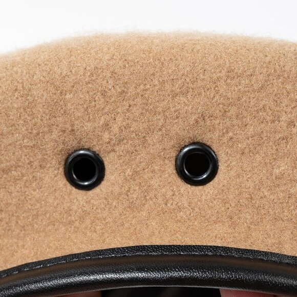 British Military Berets with Leather Sweatband, Adjustbale Army Wool Beret for M - Picture 8 of 9